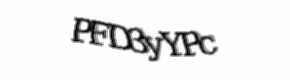 Security check image, please type the characters shown