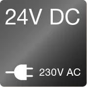 Compatibilità a 24V che produce onda sinusoidale pura a 230V AC con 2000W di potenza