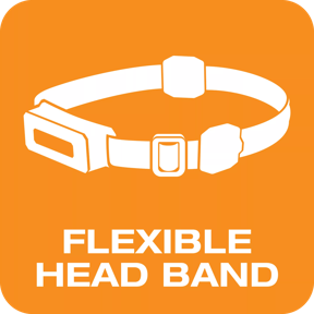 Flexibelt pannband