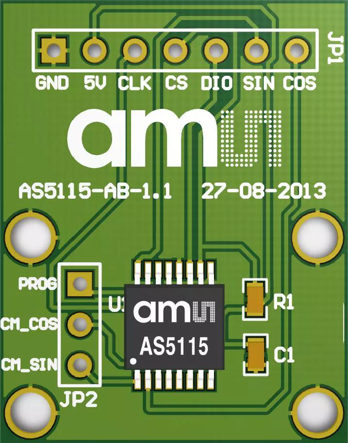 ams AS5115_EVM_AB Evaluation board