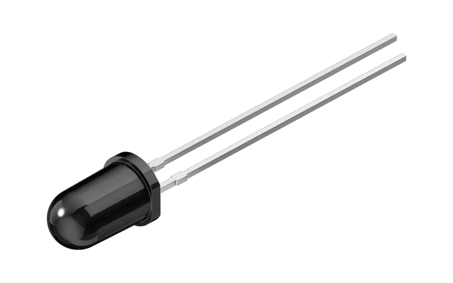 10 Diodi OSRAM SFH 213 &ndash; Infrarossi 5mm, 400-1100 Nm &ndash; THT &ndash; Nuovi