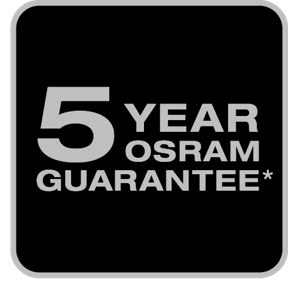 5 anni di garanzia OSRAM