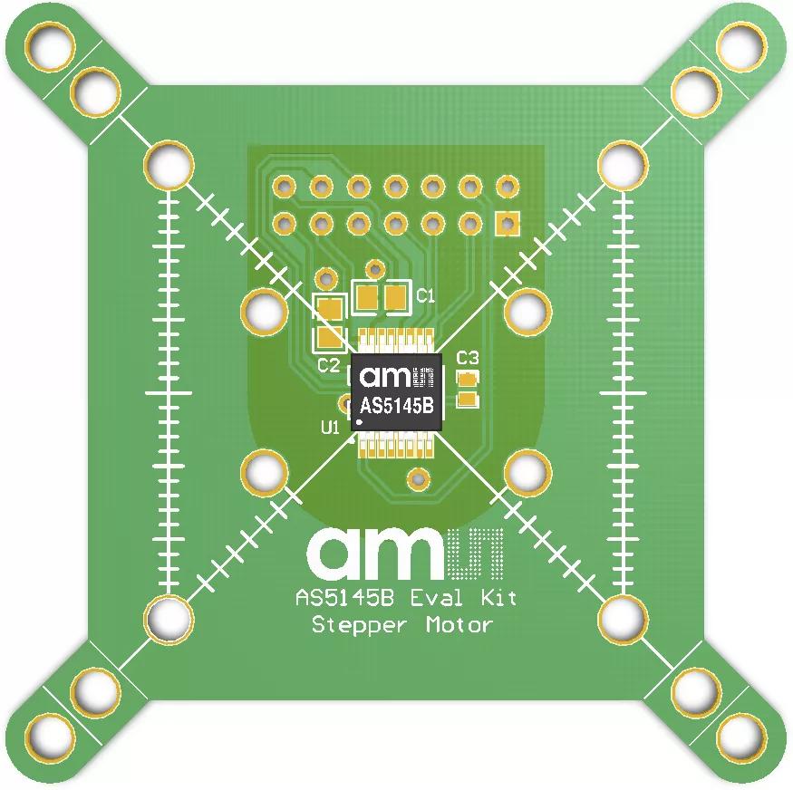 ams AS5145B_EVM_MB_STEPPERMOTOR Evaluation board