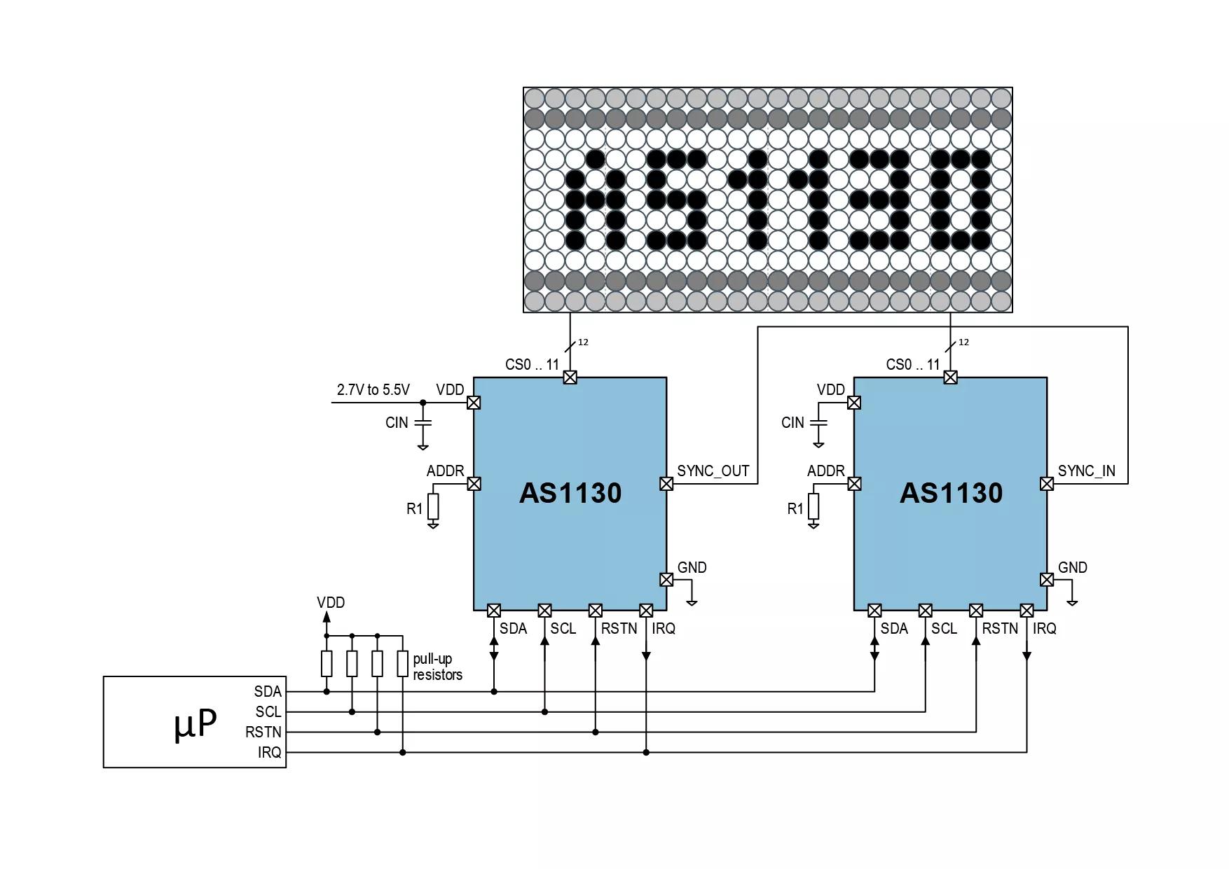 ams AS1130 LED Driver IC