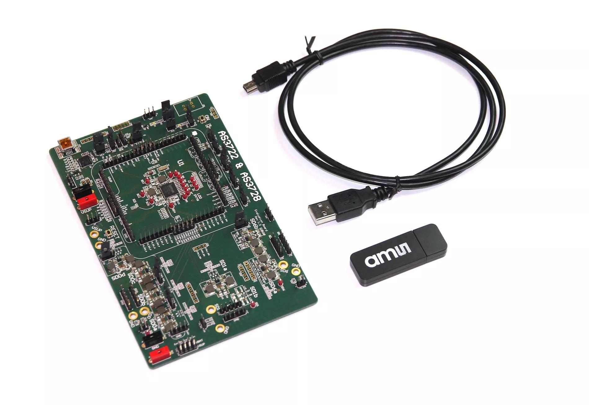 ams AS3722-28_EVM_SN Evaluation kit