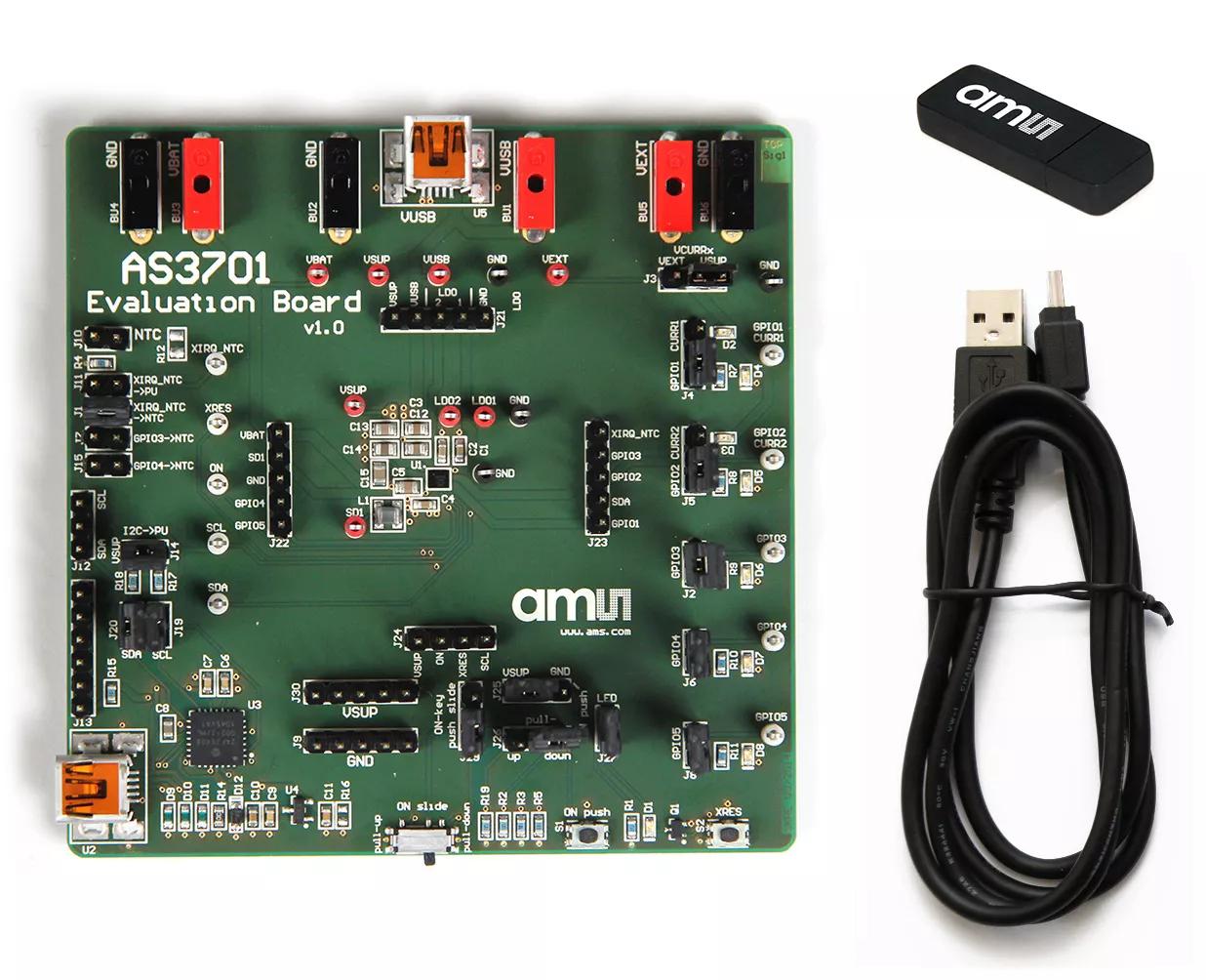 ams AS3701_EVM_SN Evaluation kit