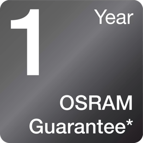 1-year OSRAM guarantee