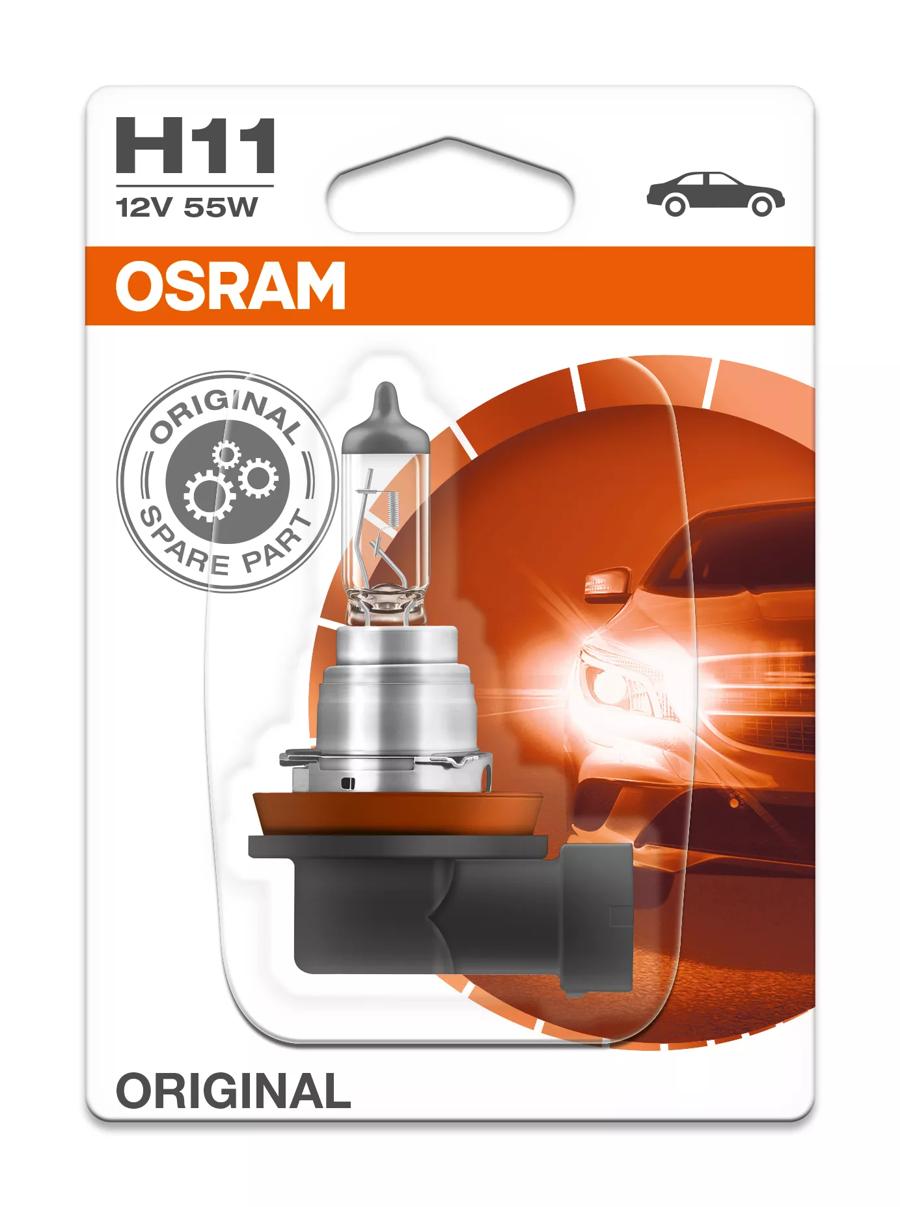 Lampada Alogena OSRAM 64111-02B 12V - Luce Di Lettura Auto - Blister Doppio - Qualità OEM - Foto 3