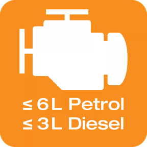 Compatibilidad al tamaño del motor