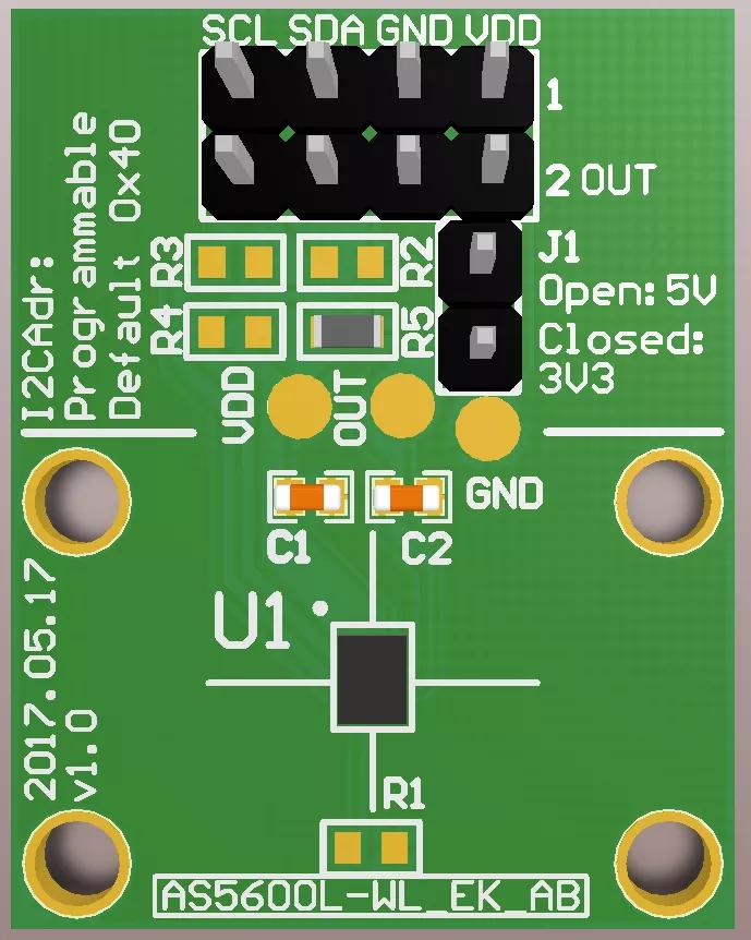 ams AS5600L_EVM_AB Evaluation board