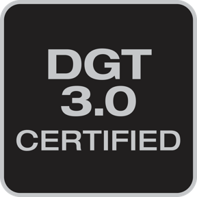 DGT 3.0 certified