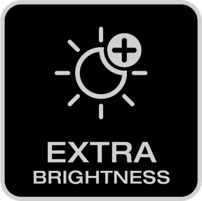 Extra Brightness<sup>2)</sup>