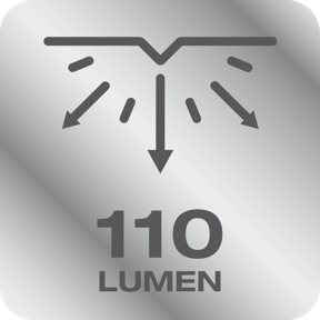 180 Lumen output