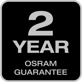 2 anos de garantia OSRAM