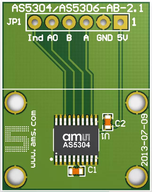 ams AS5304_EVM_AB Evaluation board