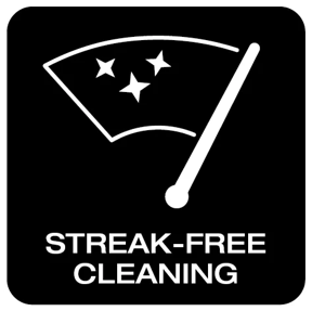 Streak-free cleaning