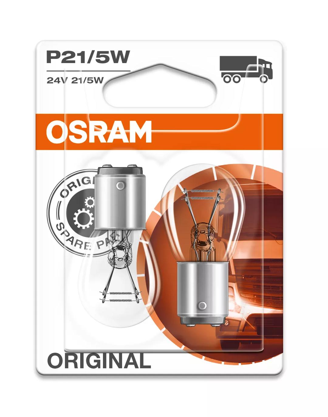 ORIGINAL - METAL BASE P21/5W | OSRAM Automotive ORIGINAL - METAL BASE P21/5W | OSRAM Automotive