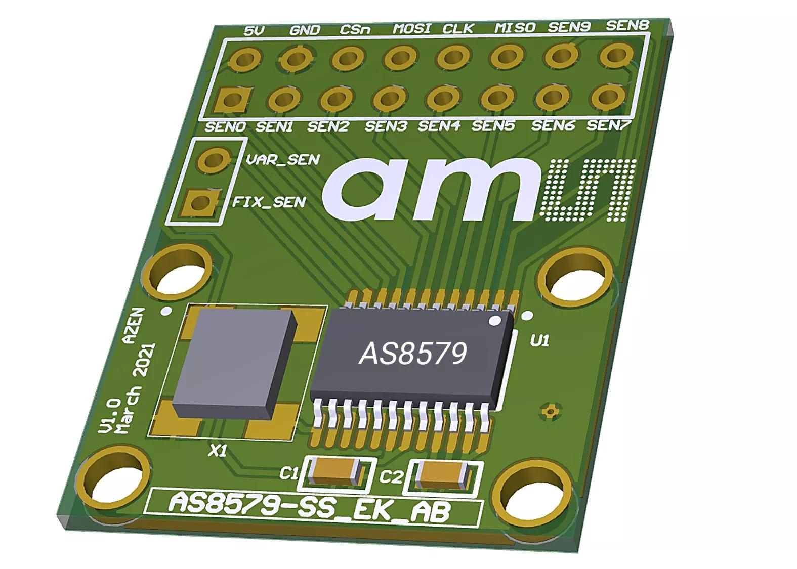 ams AS8579_SS_EVM_AB Evaluation board