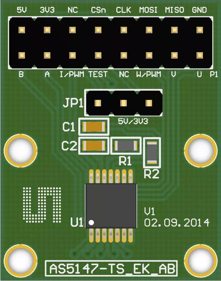 ams AS5145_TS_EVM_AB Evaluation board