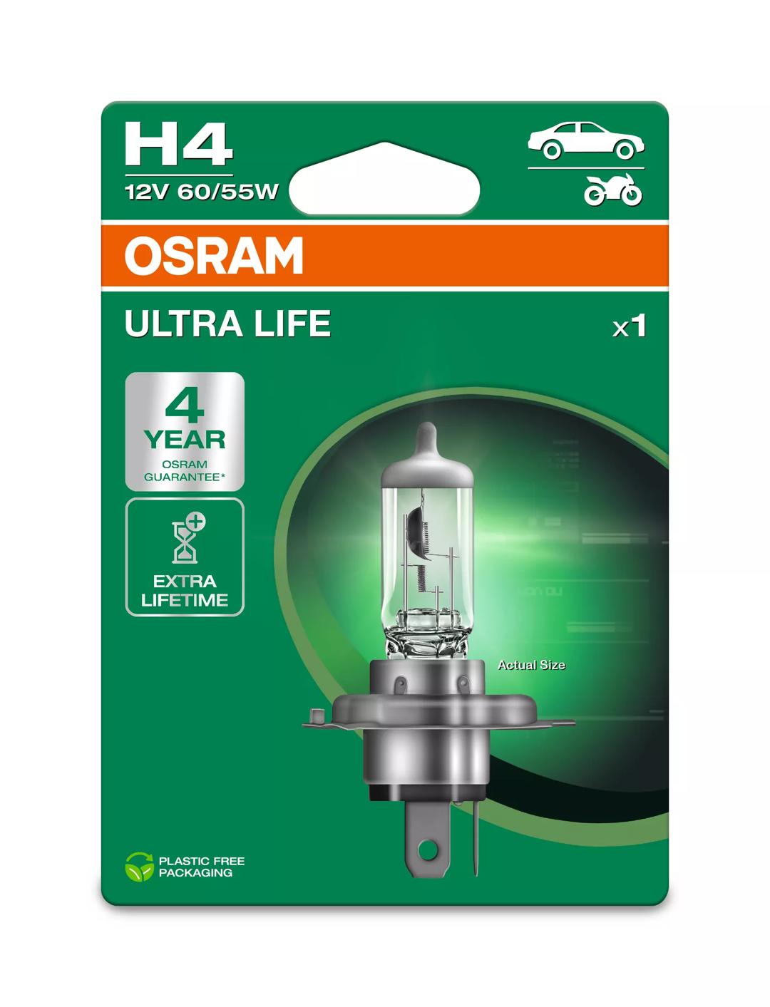 ULTRA LIFE H4 OSRAM Automotive
