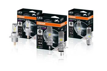 LED high and low beam lamps