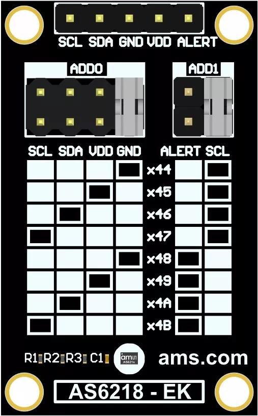 ams AS621X_EVM_SN Evaluation kit