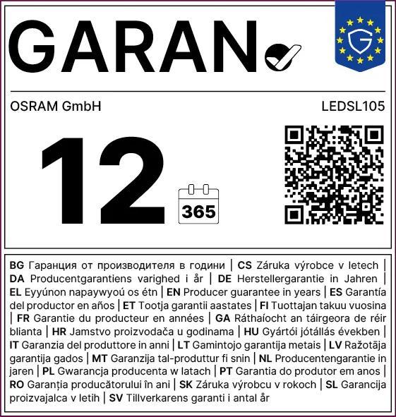 Guarantee label