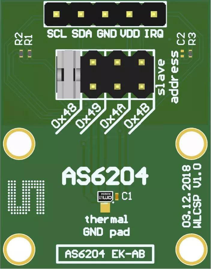 ams AS6204_EVM_AB Evaluation board