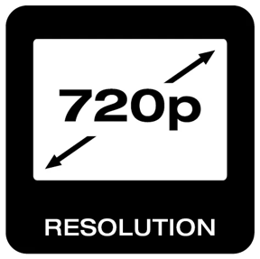 720p rozlišení