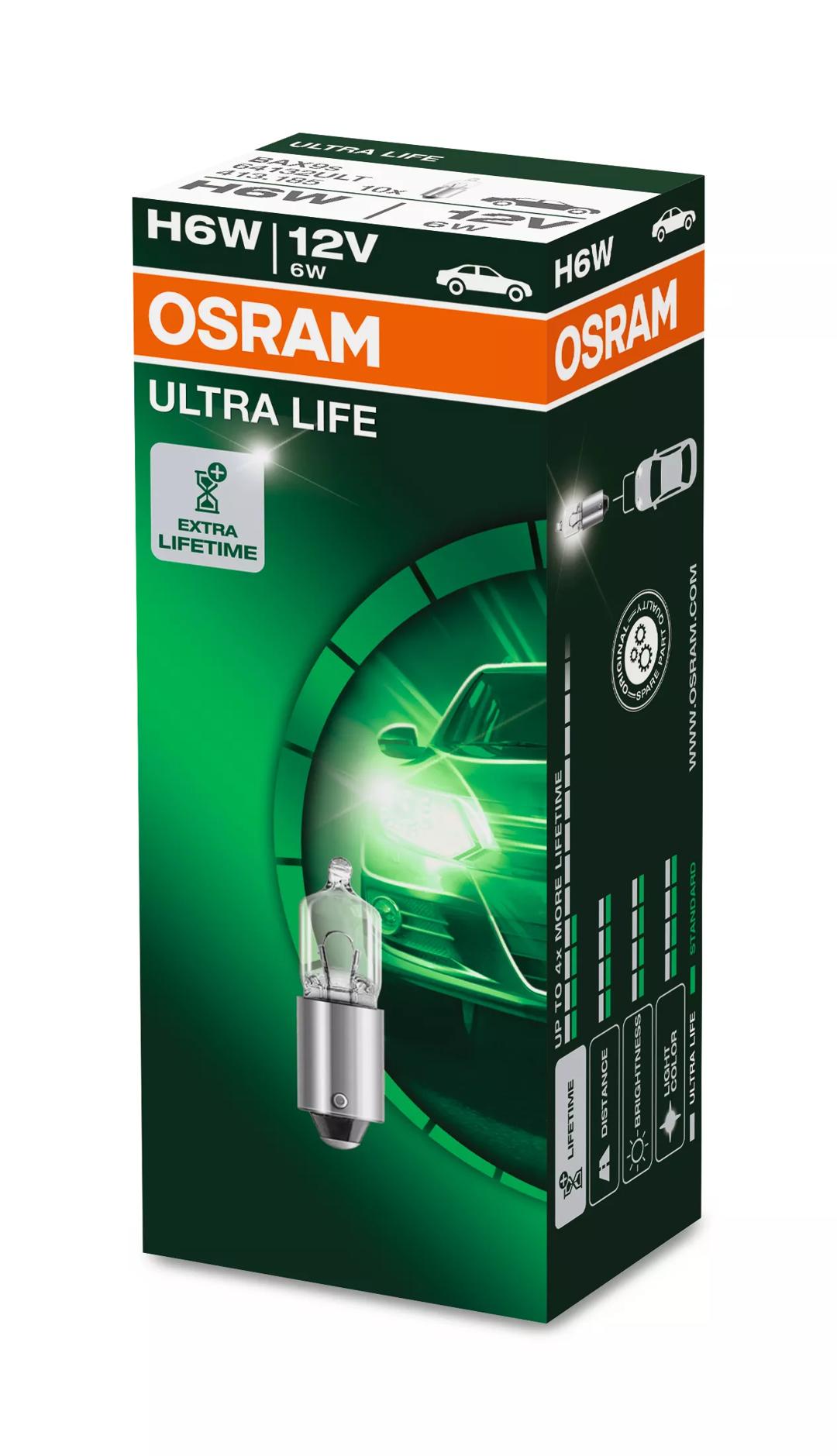 ULTRA LIFE H6W | OSRAM Automotive ULTRA LIFE H6W | OSRAM Automotive