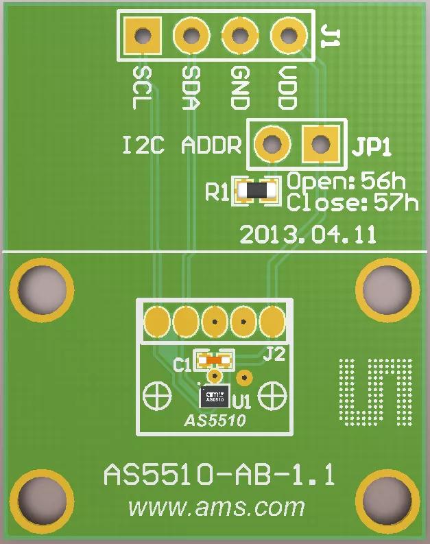 ams AS5510_WL_EVM_AB Evaluation board