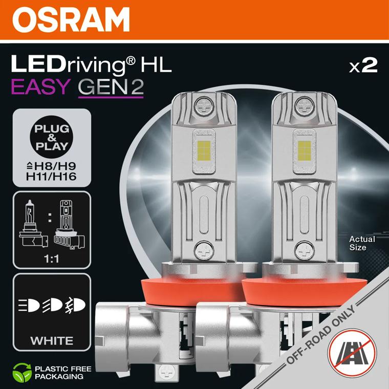 LEDriving HL EASY H8/H11/H16 | OSRAM Automotive