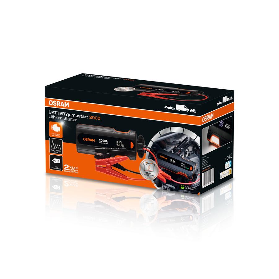 BATTERYjumpstart 2000 | OSRAM Automotive