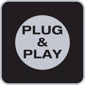 Простая установка по принципу Plug & Play