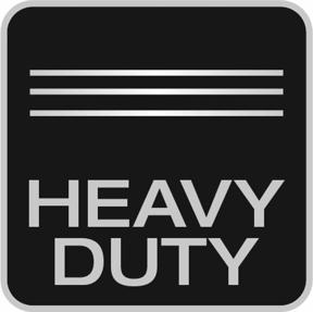 Robusto e resistente. Progettato e sviluppato appositamente per la gamma 24V e "heavy duty".