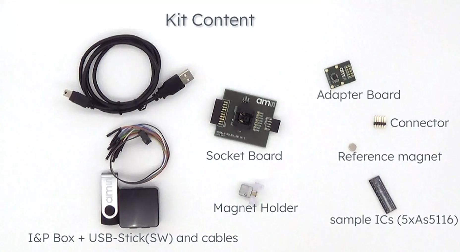 ams AS5116_SO_EVM_SN Evaluation kit