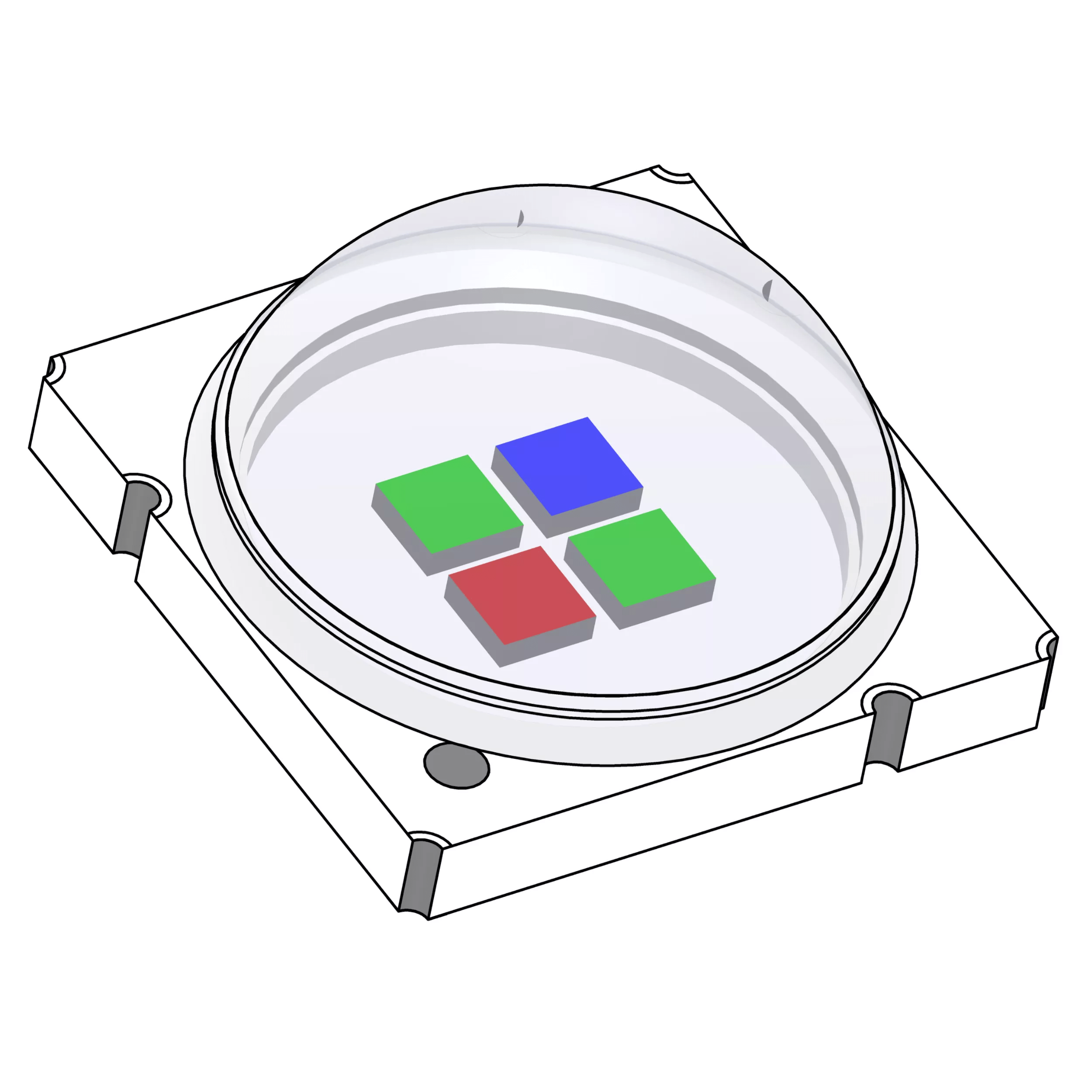 OSRAM LED ENGIN LuxiGen®, LZ4-00MC08