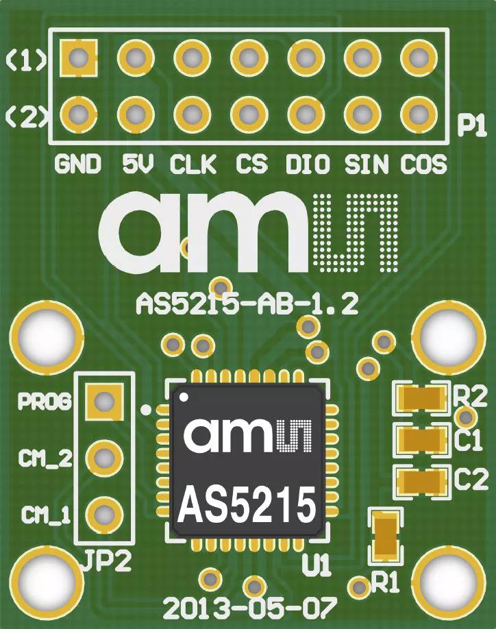 ams AS5215_EVM_AB Evaluation board