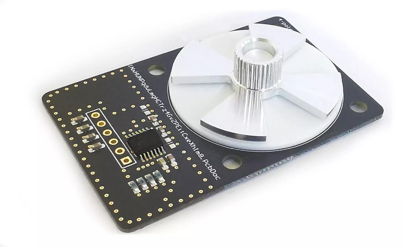 ams AS5715R inductive motor control position sensor