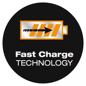 Flat to fully charged in just 4 hours
