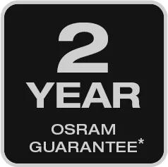 2 Year OSRAM Guarantee*