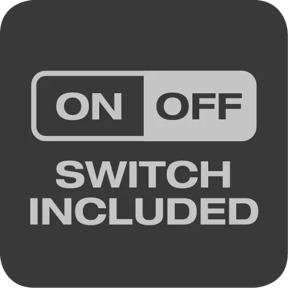 On/Off switch integrated