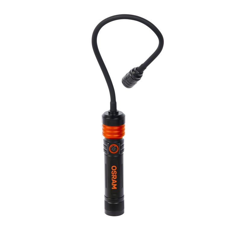 Osram LEDIL415 LEDinspect Rechargeable UNDERBONNET Light,6500K & LEDIL408 LEDinspect POCKET200, Schlanke Inspektionsleuchte, 6500K, Wiederaufladbare LED Arbeitsleuchte, Magnetisch, Biegsam