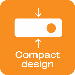 Diseño compacto