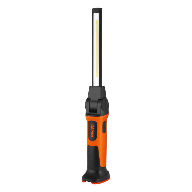 OSRAM LEDinspect FAST CHARGE SLIM500, schlanke LED Inspektionsleuchte, 5700K, wiederaufladbare LED Arbeitsleuchte, magnetisch, biegsam, inkl. Haken
